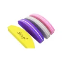 Kit 12 Mini Lixas Boomerang Profissional Nails cor Cinza